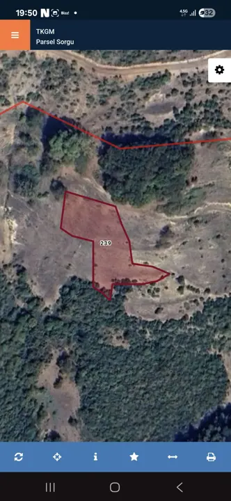 BURSA İZNİK ALAKAYA KÖYÜNDE 2650 M2 ARAZİ